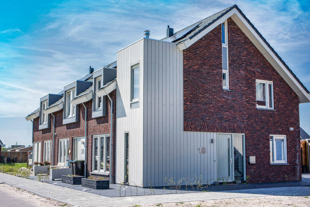 Rijtjeswoning buitenzijde